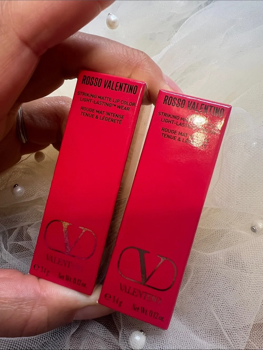 VALENTINO GARAVANI  Rosso Matte Refillable Lipstick